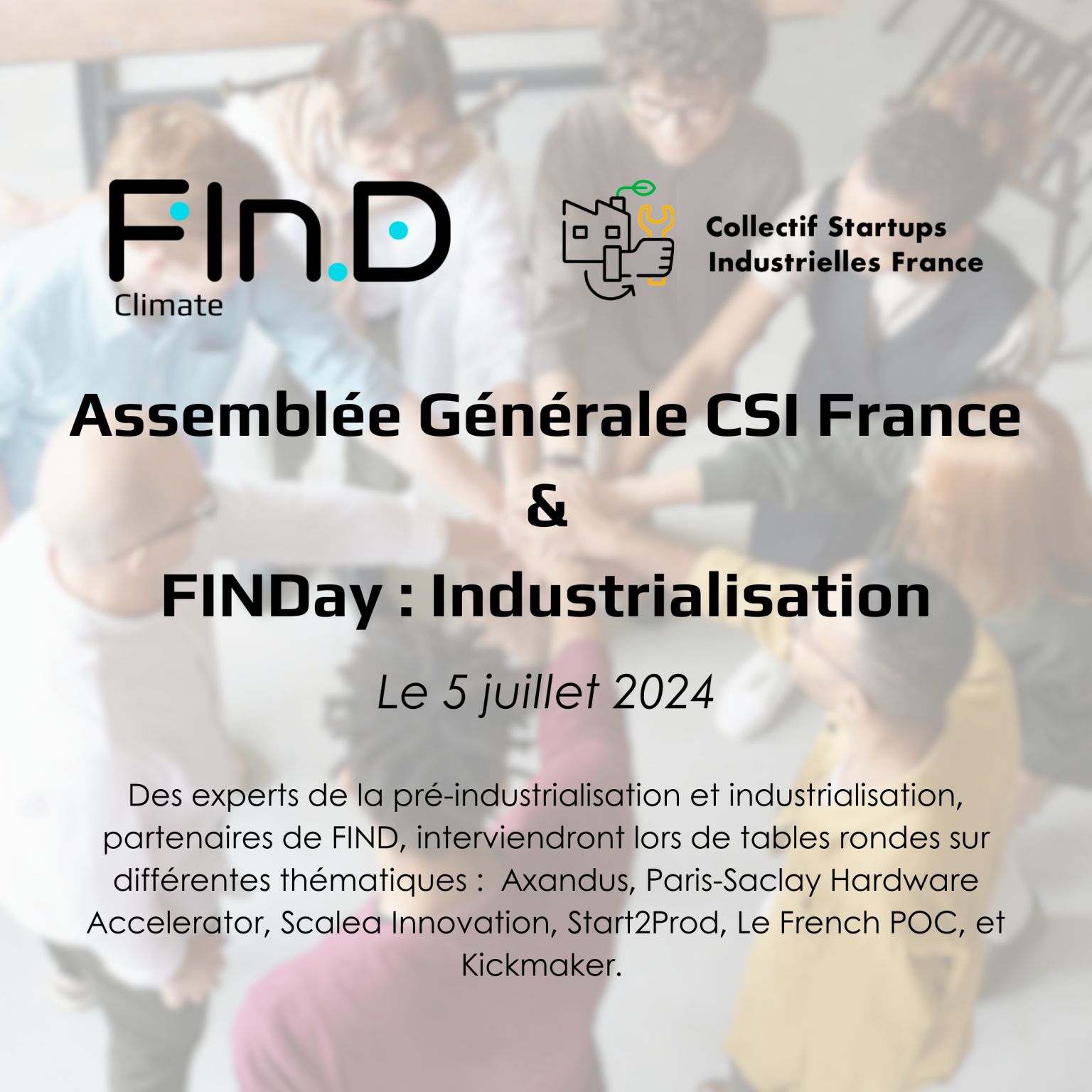 Evénement | Assemblée Générale CSI France x FINDay #2